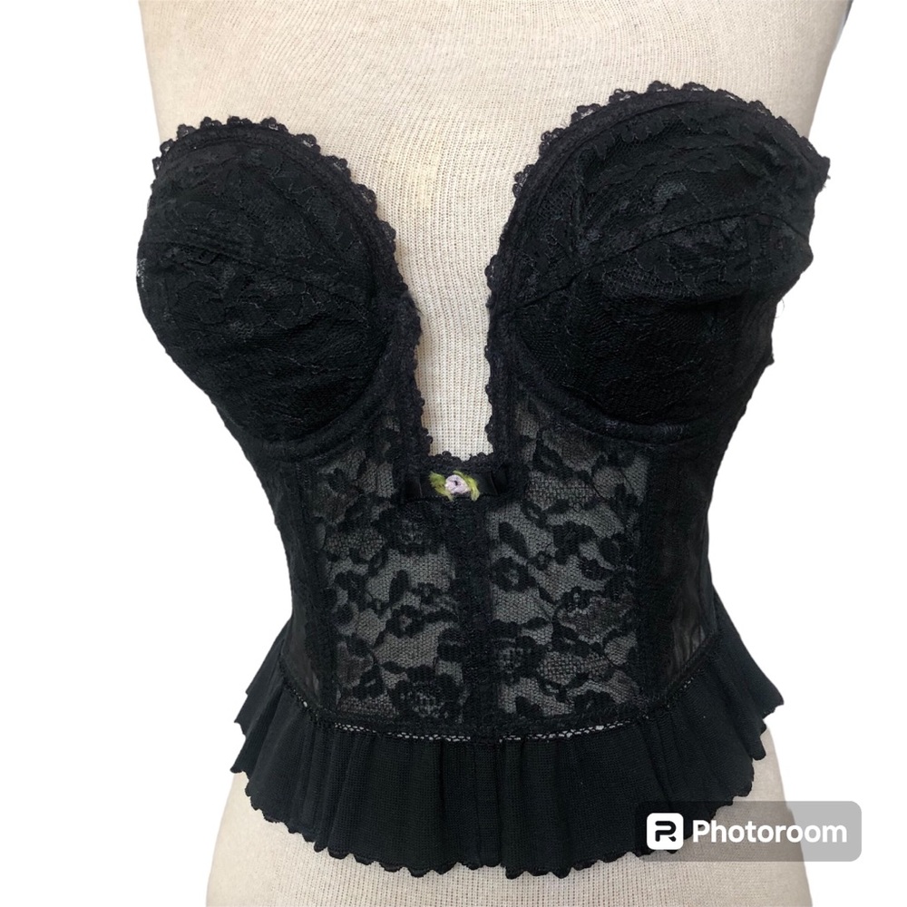 Vintage Lady Marlene Deep Plunging Corset Size 36C